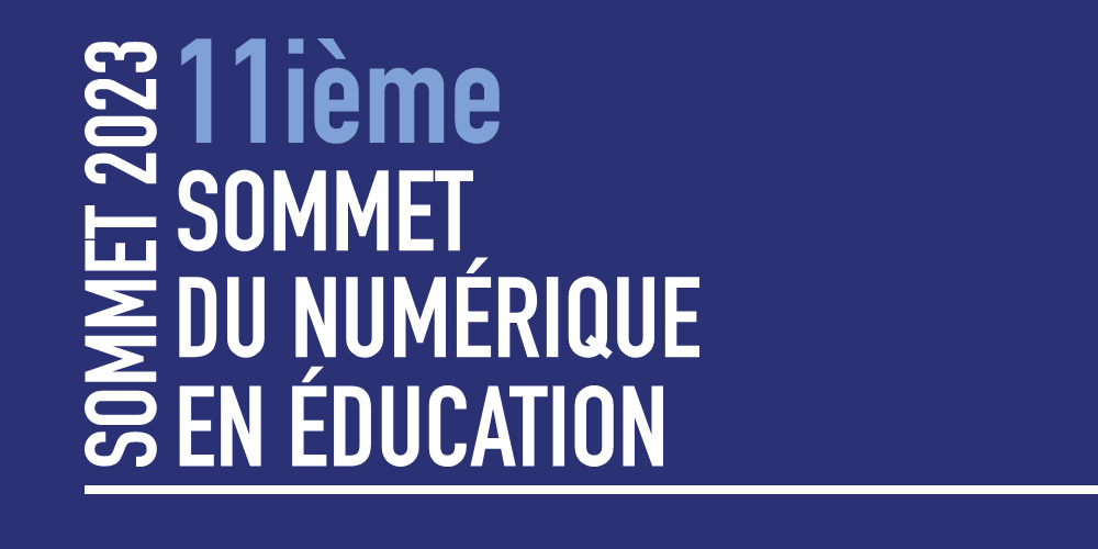 Sommet du numérique en éducation