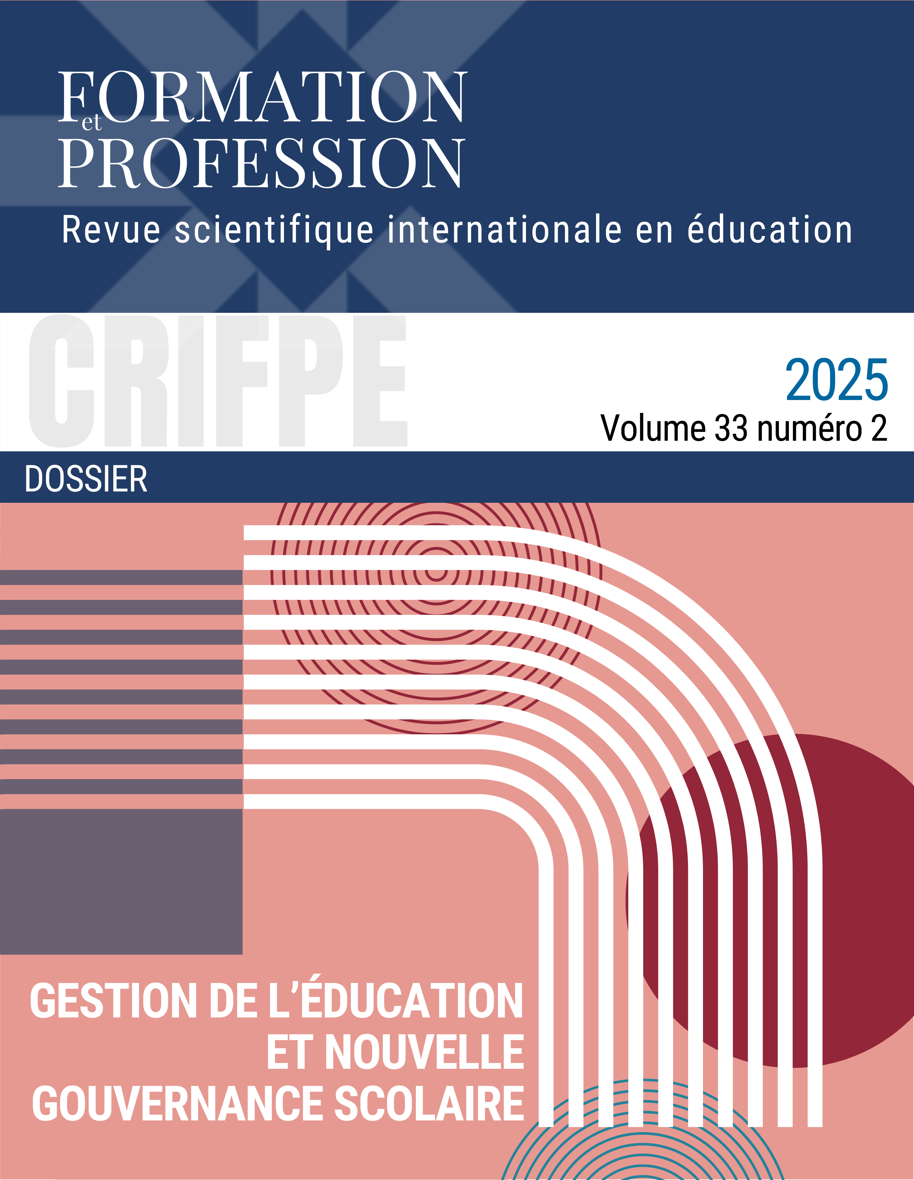 Page couverture du v33 n2